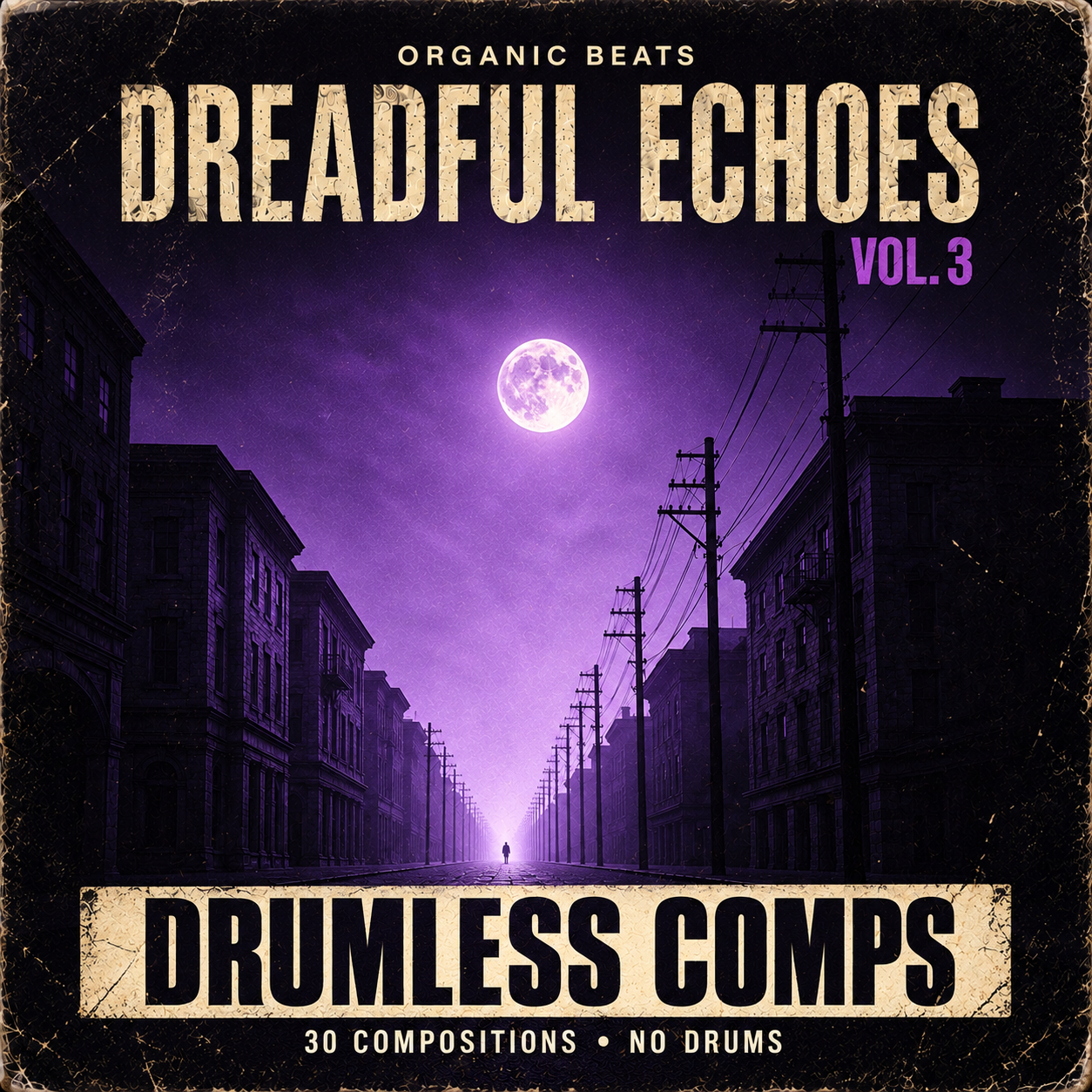 Dreadful Echoes Vol. 3 Drumless Comps cover